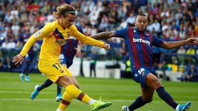 برشلونة يخسر من ليفانتي 1/3 في الدوري الإسباني