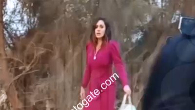 أول فيديو من «ليالي أوجيني».. أمينة خليل تهرب من زوجها