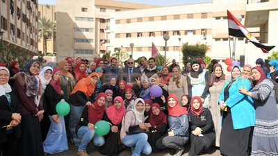 بالصور.. جامعة القاهرة تنظم يوم الخدمة العامة الثالث