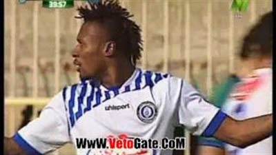 بالفيديو.. هدف ملغى لصالح أسوان في مرمى مصر المقاصة