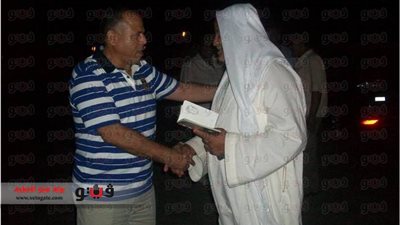 بالصور.. رئيس مدينة نويبع يستقبل أول فوج من الحجاج