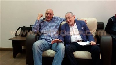 بالصور.. القيعي في الجبلاية للحصول على مستحقات بتروسبورت