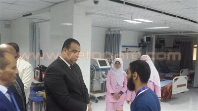 محافظ الفيوم يفتتح جناح العلاج المجانى بمستشفى السلام التخصصى
