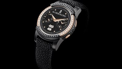 بالصور.. أغلى ساعة في العالم Gear S2 الذهبية تضم 100 ماسة