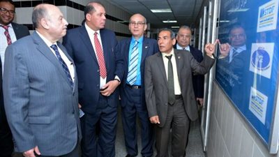 نائب وزير التعليم العالى تفقد مركز البصمة الجينية بجامعة طنطا (صور)