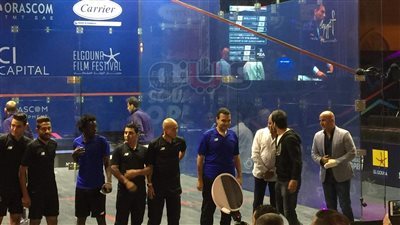 سميح ساويرس و«بشارة» يكرمان فريق الجونة بعد تأهله للدوري الممتاز