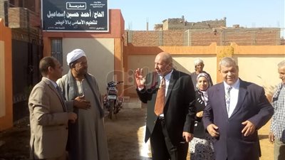 افتتاح مدرسة أحمد حسين بقرية الأخيضر في سوهاج (صور)