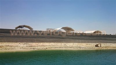 بالصور.. قناة السويس تتلألأ لاستقبال زعماء العالم.. انتهاء 90% من استعدادات الحفل.. منصة رئيسية لاستقبال الرئيس وكبار الضيوف.. عرض «صوت وضوء» يلخص الإنجاز العظيم.. وفيلم وثائقي لعرض مراحل ال