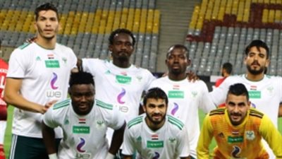 المصري يتقدم على كوت دي أور بهدف في الشوط الأول