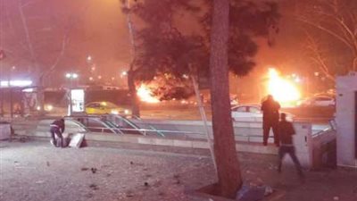 مقتل شخصين في انفجار ضخم قرب السفارة الأمريكية في كابول