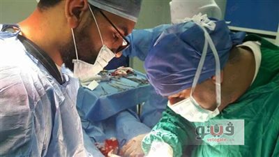 بالصور.. إجراء 10 عمليات جراحية خلال قافلة طبية في المطرية