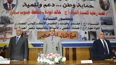 عبد الفضيل شوشة: بدو سيناء شركاء في نصر أكتوبر (صور)