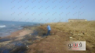جمعية البيئة: تلوث جديد بشاطئ كورنيش غارب