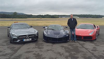 تعرف على آخر سيارة قادها «جيرمي كلاركسون» على حلبة «توب جير»