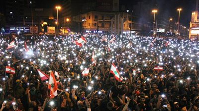 الآلاف في شوارع بيروت للمطالبة مجددًا برحيل الطبقة السياسية