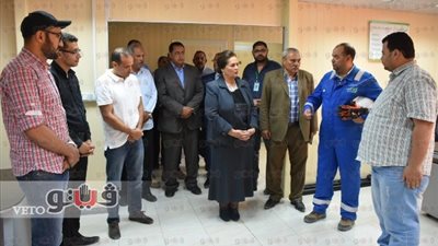 بالصور.. محافظ البحيرة تتفقد موقع مشروع استخراج الغاز برشيد