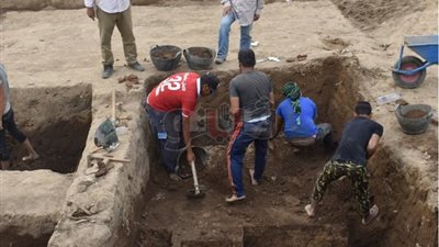 الكشف عن مقصورة احتفالات ملكية من عصر الرعامسة في المطرية