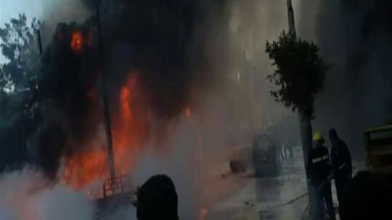 انفجار شقة _ ارشيفية