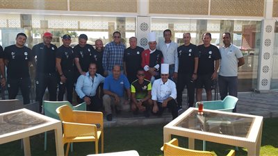 المنتخب الأوليمبي يشكر القائمين على مقر الإقامة بالعين السخنة