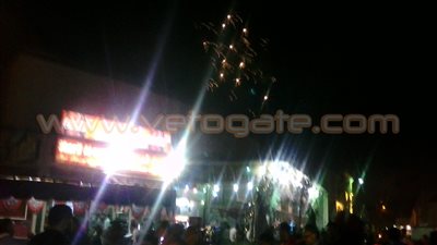 بالصور.. احتفالات جماهير الأهلي بالفوز على الزمالك بالإسكندرية