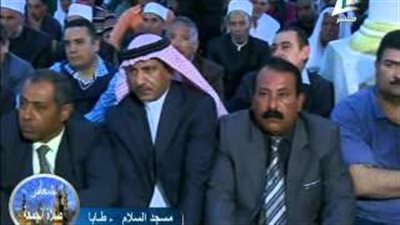 بالفيديو.. بدء شعائر صلاة الجمعة من مسجد السلام في طابا