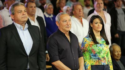 خالد عبد العزيز ووزيرة السياحة يشهدان نهائي بطولة الجونة للإسكواش