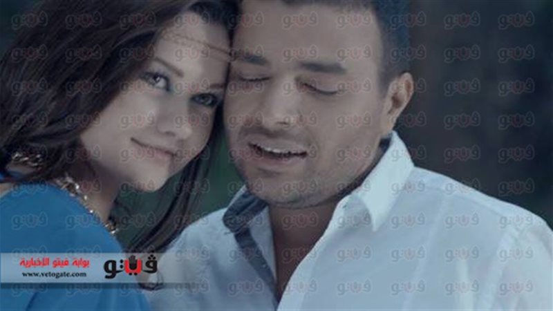 مشهد من كليب المطرب