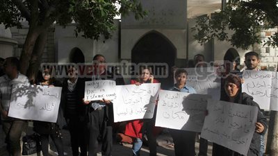 بالصور.. جبهة الشباب القبطى ترفض مرسى رئيسًا للجمهورية