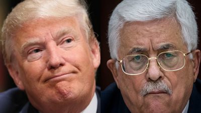 ترامب لـ«عباس»: لدى أمل في شيء استثنائي بين فلسطين وإسرائيل