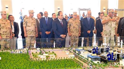 وصول الوزراء لشركة السويس للصلب لحضور افتتاح مشروعات جديدة