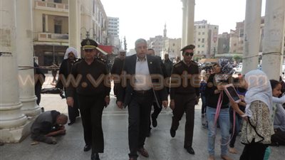 بالصور.. مدير أمن الغربية يتفقد الخدمات الأمنية بطنطا