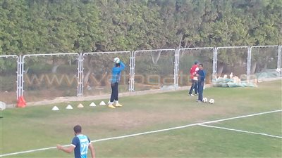 بالصور.. تدريبات منفردة لـ«عبد المنصف» استعدادًا لأفريكا سبور