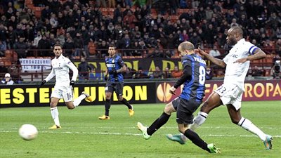 بالصور.. إنترميلان يسحق توتنهام برباعية ويودع الدورى الأوربى