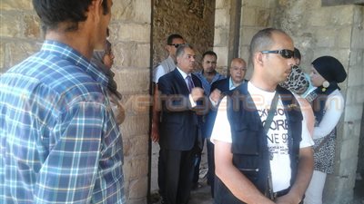 بالصور.. وزير الآثار يتفقد المواقع الأثرية بعزبة خيرالله