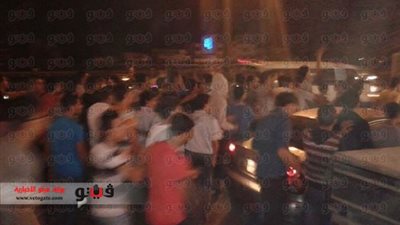 «أمن دمياط» يفض «مسيرة الإرهابية» بالكورنيش