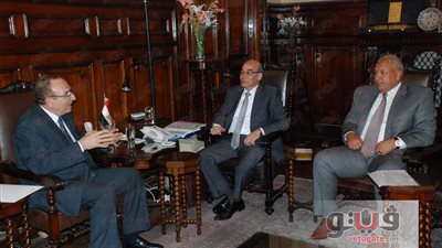 وزير الزراعة يلتقي محافظي الوادي الجديد وبني سويف