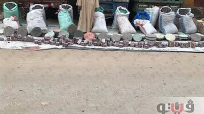 ضبط صاحب مصنع بحوزته 12 مليونا و800 ألف لعبة نارية في الفيوم