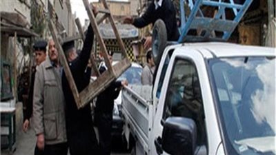 مرافق الجيزة: تتحفظ على 496 كرسيا و909 إعلانات بدون ترخيص