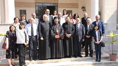 بطريرك الكاثوليك يستقبل مجلس إدارة مدارس سان جورج