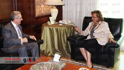 الأهواني تستقبل سفير أذربيجان في القاهرة