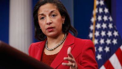 ترامب: سوزان رايس ترفض الإدلاء بشهادتها أمام الكونجرس