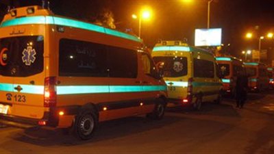 الدفع بـ16 سيارة إسعاف لإنقاذ ضحايا غرق مركب نيلي بالوراق