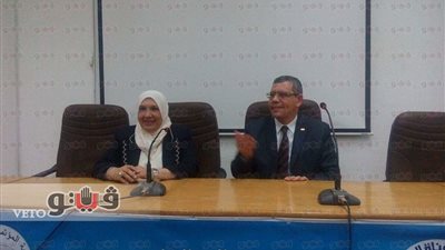 ندوة تعريفية عن البنك القومي للمعامل والأجهزة بجامعة القناة