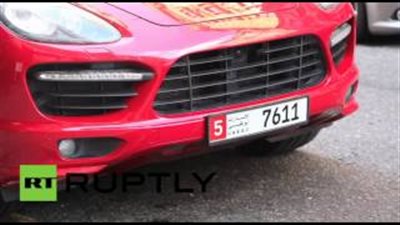 بالفيديو.. سيارات الأثرياء العرب في لندن