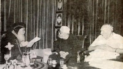 تفاصيل جلسة الصلح بين «الشعراوى» و«شنودة»