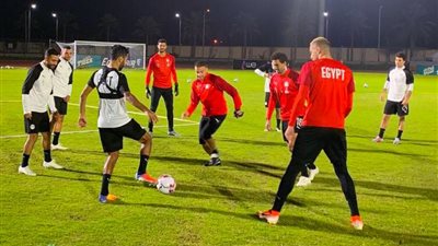 المنتخب الوطنى يختتم استعداداته لودية ليبيريا (صور)