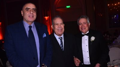 المشاهير ونجوم الرياضة في حفل زفاف نجل حلمي طولان