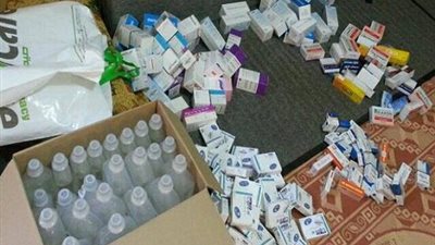 ضبط 9 آلاف و630 عبوة أدوية بدون مستندات في الغردقة
