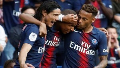 باريس سان جيرمان يتقدم على كلوب بروج بهدف في الشوط الأول