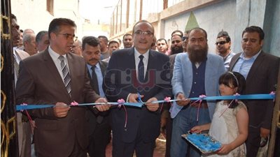 محافظ بني سويف يفتتح مشروعات بـ 20 مليون جنيه بمركز ناصر (صور)